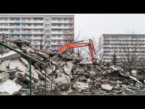 HOYERSWERDA - Wo die nächsten Wohnhäuser weichen werden - 27.8.2021