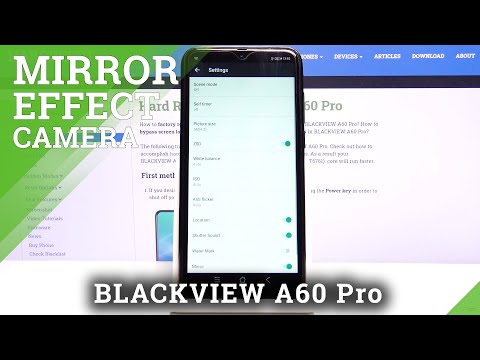 BLACKVIEW A60 Pro Camera Mirror Effect – Turn Off Camera Mirror Effect