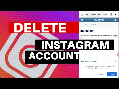 How to Delete Instagram Account Permanently in 2019 |...