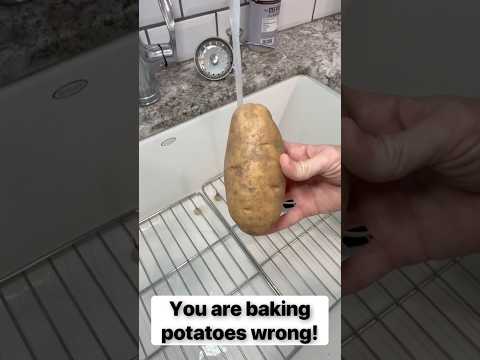 You are baking potatoes wrong