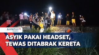Download lagu Asyik Pakai Headset,Pria IniTewas Ditabrak Kereta Api mp3