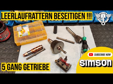 Simson S51/Leerlaufrattern beim 5 Gang Getriebe/ich habe die Lösung !!!