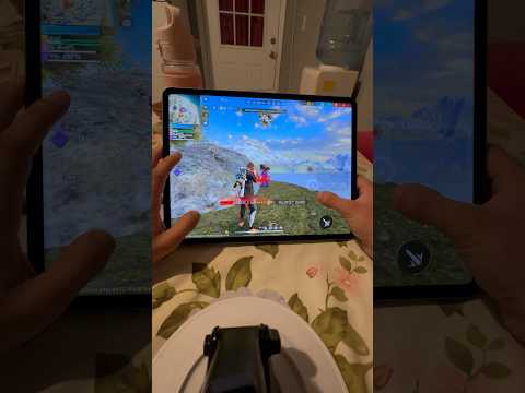 Todo rojo free Fire max jugando en iPad m2 pro