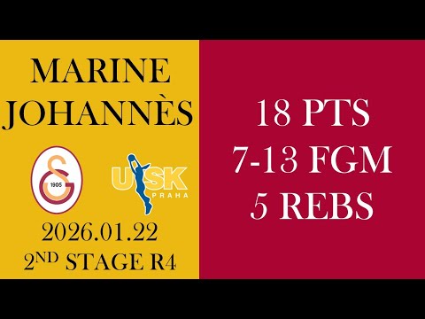 Marine Johannès 2026.01.22 R10 vs USK Praha