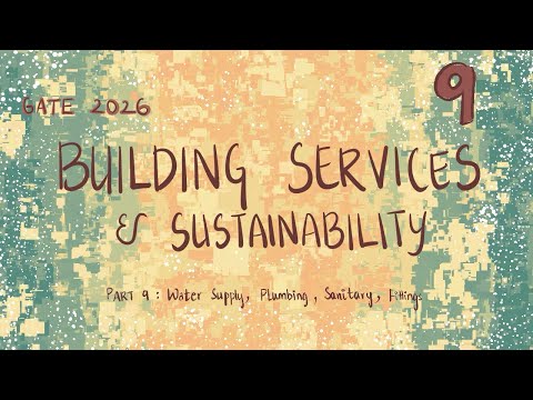 Gate architecture - WATER SUPPLY | BSS | Upfeed, Downfeed, sanitation, Plumbing & fitting - Part 9