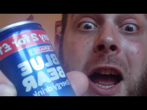 BLUE BEAR! ENERGY DRINK #bluebear #energydrink #bear - YouTube