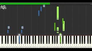 November Rain - Guns N' Roses | Adelina Piano synthesia tutorial