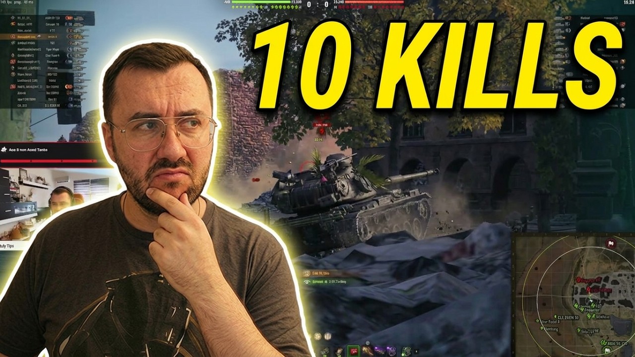 Crazy Farm With M-VII-Y | World of Tanks