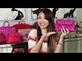 MY PINK RED LUXURY HANDBAG COLLECTION Mod Shots 2020 Ft Chanel Hermes LV Mel In Melbourne