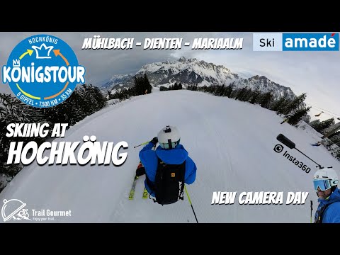 Königstour orange, Hochkönig | Skiing in 3 connected big resorts | Mühlbach - Dienten - Mariaalm