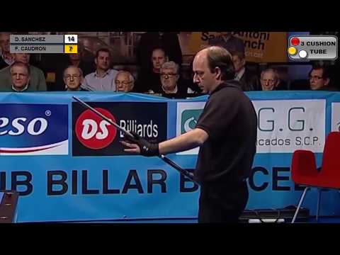 Frederic Caudron vs Daniel Sanchez - Club Billiard Barcelona 2016 Super Final