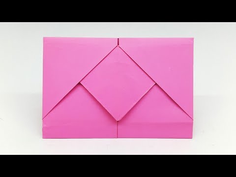 Surprise Envelope making tutorial with Paper (Origami Envelope)
