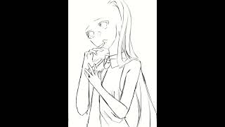初音ミク描いてみた(ボツ絵)