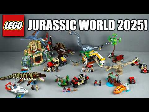 All LEGO Jurassic World Rebirth sets at a glance! 🦖🔥