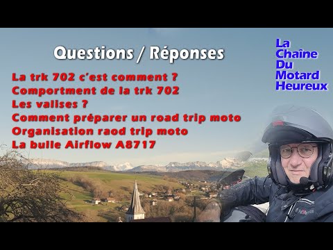 TRK 702-AirFlow A8717-Camping Lone Rider. Vêtements Hiver-Préparation road trip moto-Voyage moto.