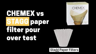 Chemex vs Stagg (Fellows) vs Generic - which pour over coffe