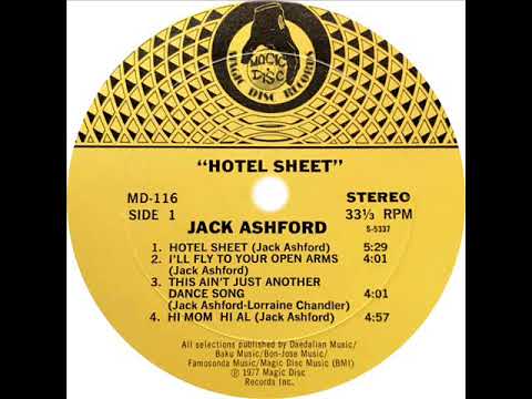 Jack Ashford  - I'll Fly To Your Open Arms