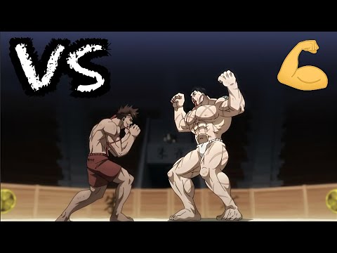 Kaoru Hanayama vs Saw Peing Yoroizuka DUBBED!! (My Spirit Animals in Both VS's!)- Baki vs Kengan HD!