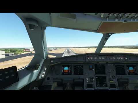 Airbus 330 pousando no Aeroporto Internacional Augusto C. Sandino