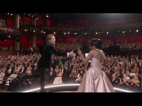 [1080p] Brad Pitt OSCARS acceptance  speech - The Best Supporting Actor: 92nd Academy Awards