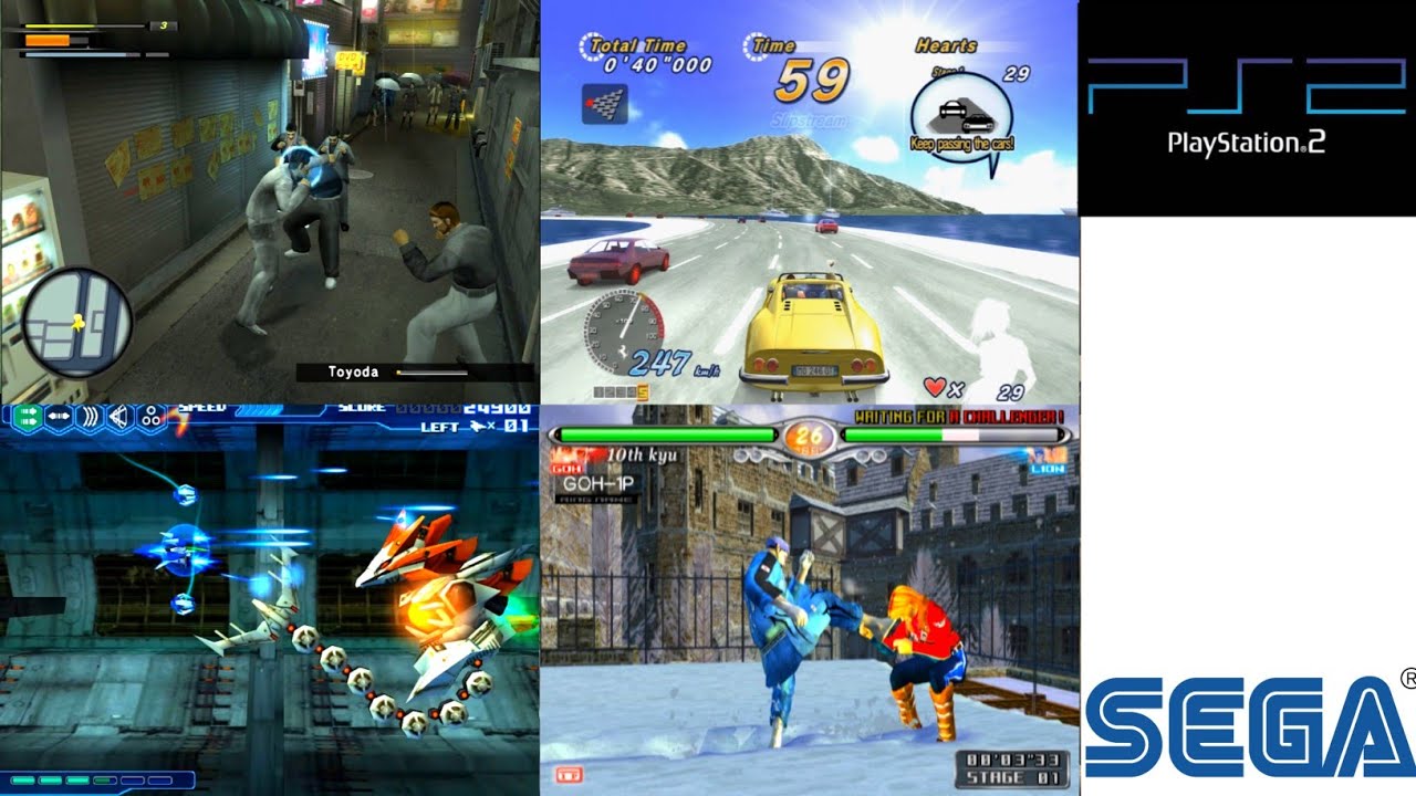 Top 30 Best Sega Games for PS2 [Recommended]