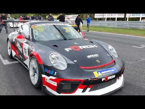 WSMP Tor Poznan przed startem wyścigu Endurance w deszczu, Porsche, Radical, BMW, Seat 1.10.2022