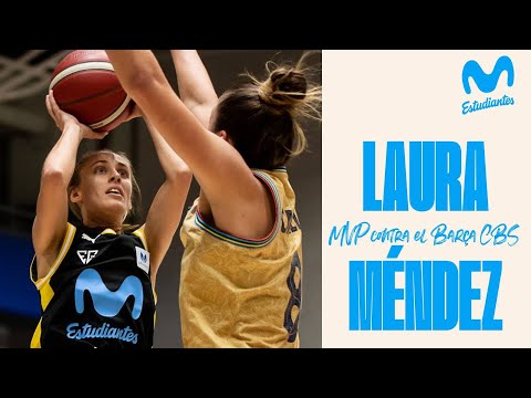 Laura Méndez, la MVP de Movistar Estudiantes ante el Barça CBS