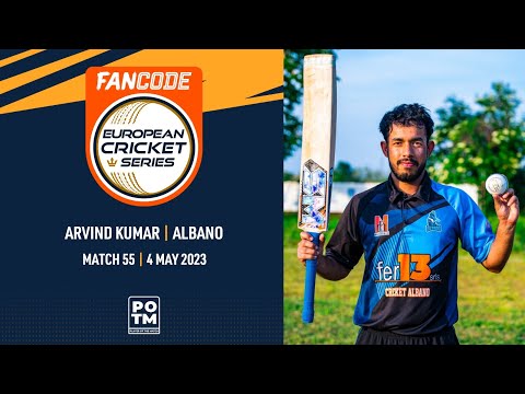 POTM: A.Kumar - ALB vs MU | Highlights | FanCode ECS Milan | 04 May 2023 | ECS23.292