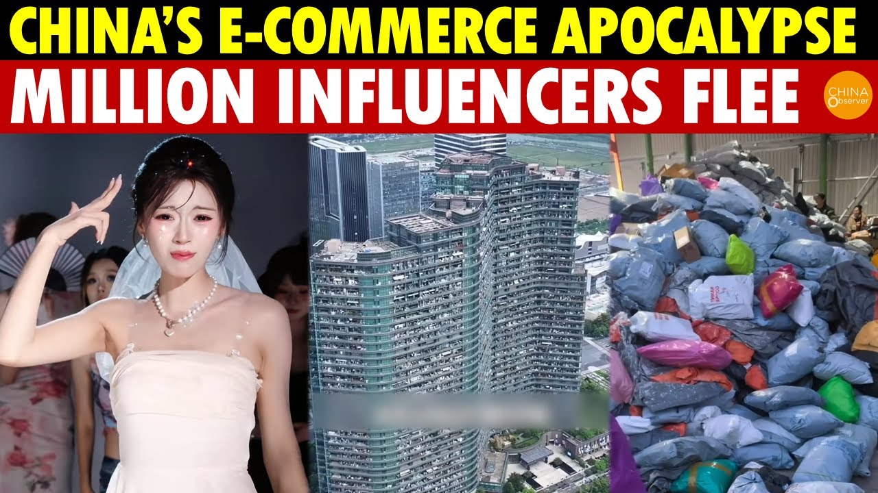 China’s E-Commerce Apocalypse: Hangzhou Collapses, Million Influencers Flee