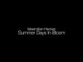 Maximilian Hecker Summer Days In Bloom (Lyrics ...