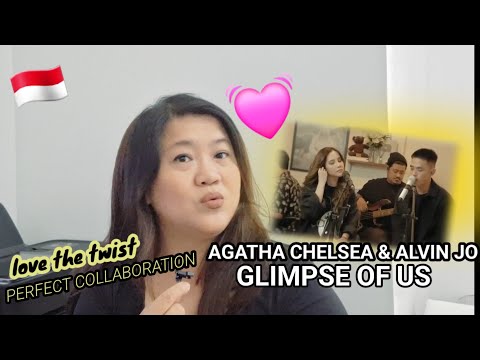 See You On Wednesday | AGATHA CHELSEA & ALVIN JO - GLIMPSE OF US ( JOJI  -COVER) REACTION VIDEO