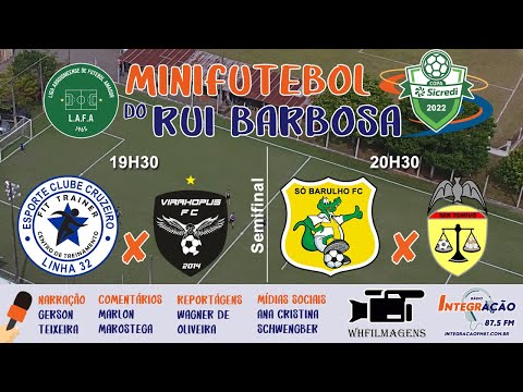 Semifinal do Minifutebol do Rui Barbosa - Ao Vivo