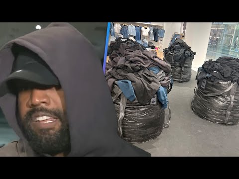 Kanye West CLAPS BACK at Criticism of Selling Clothes in Trash Bags in RARE Interview