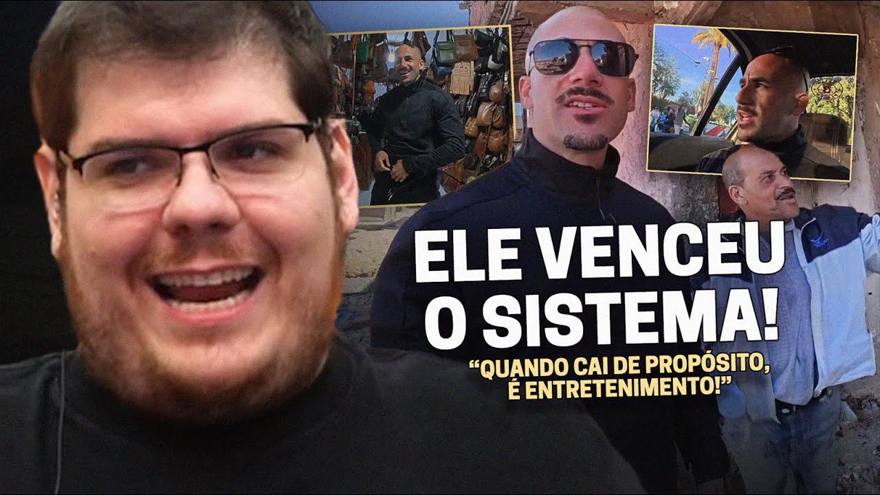 CASIMIRO REAGE: NÔMADE RAIZ CAINDO EM TODOS OS GOLPES DO MARROCOS | Cortes do Casimito