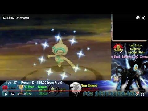 Live Shiny Baltoy In Pokmeon ORAS After 67 Encounters via DexNav