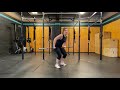 Hang Power Clean Warm Up