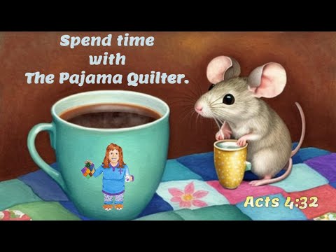 Live with the Pajama Quilter...Hexi Pin Quilt