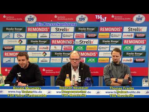 PK 16.ST TSG Neustrelitz - FSV Union Fürstenwalde