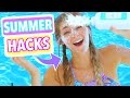 10 Summer Life Hacks EVERYONE Should Know!!