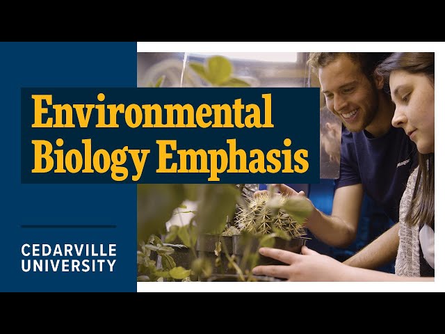 Thumbnail for video titled: Why Study Environmental Biology at Cedarville University?