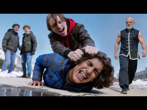 Bully Doesn't Know Nerd Has A Kung-Fu Protector