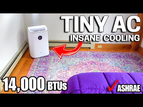 This Tiny Portable AC can Keep Anyone COOL - 14,000 BTU Dreo - Single Hose Trigger Warning!