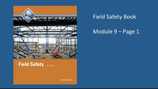 Field Safety Module 9 EHS911 NCCER CSST