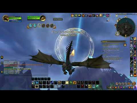 Wow The Forbidden Reach Race Course Morqut Ascent Reverse Challenge Gold