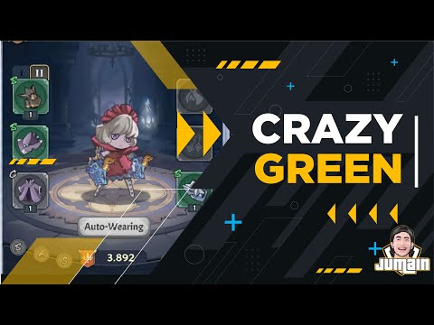 CRAZY GREEN : idle battle run (ANDROID GAMEPLAY)