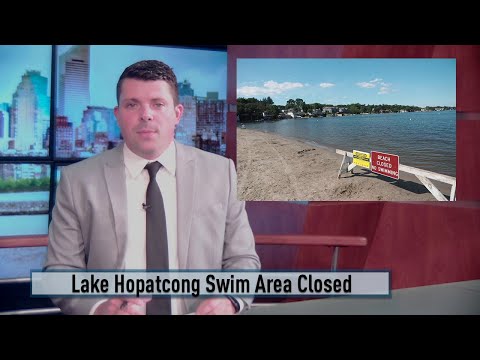 NJ Lake Hopatcong Swim Area Closed
