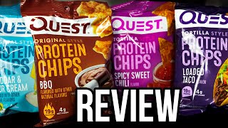 Quest Protein Chips Review - What is the BEST Flavor? SMASH OR PASS?