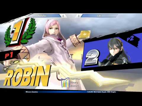 Battle Royale 1: Marathon (Robin) vs. 5.99 (Corrin) - SSB4 Winners Quarters