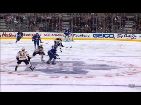 Bozak Goal - Bruins 0 vs Leafs 4 - Nov 12th 2014 (HD)