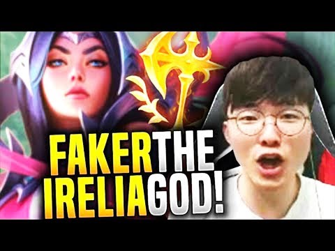FAKER is a GOD with IRELIA Top! - SKT T1 Faker Picks Irelia Top #101